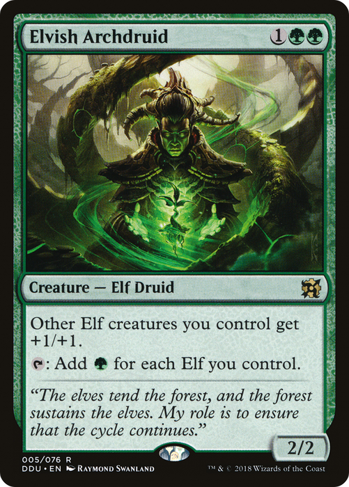 Elvish Archdruid (DDU-005) - rare