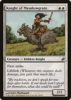 Knight of Meadowgrain (LRW-028) - uncommon