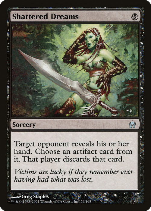 Shattered Dreams (5DN-059) - uncommon - Foil