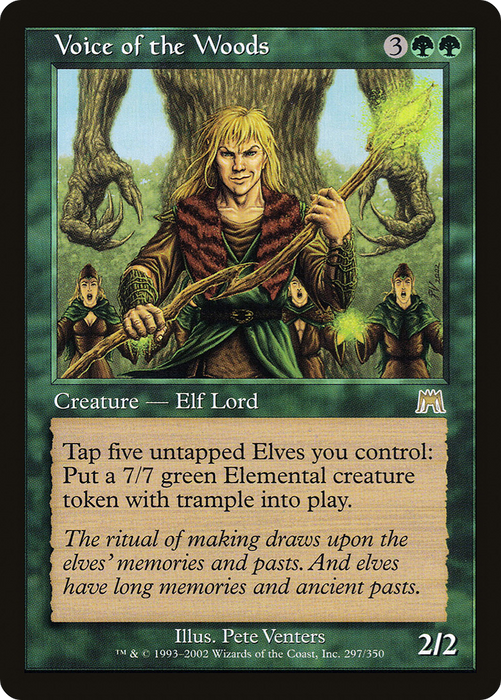Voice of the Woods (ONS-297) - rare - Foil