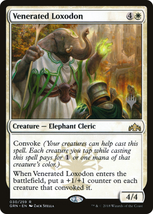 Venerated Loxodon (PPTHB-30P) - rare - Foil
