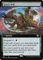 Gaea's Will (MH2-461) - rare: (Extended Art)