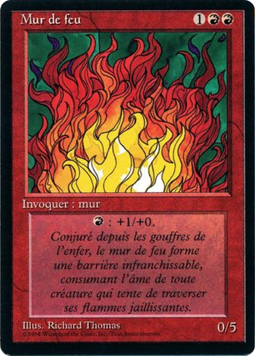 Wall of Fire (FBB-183) - uncommon