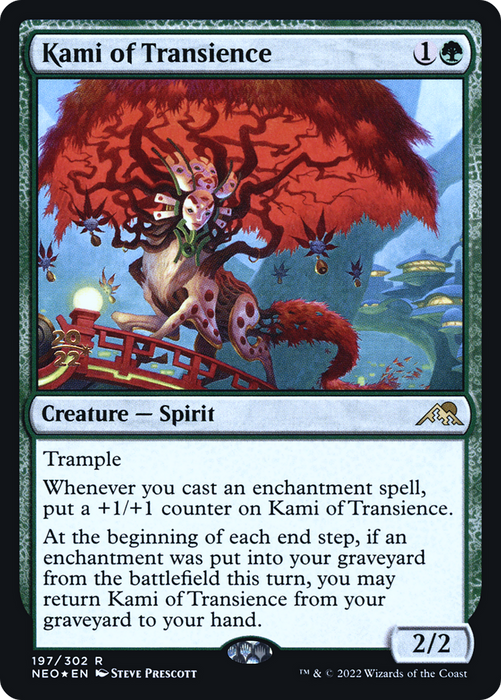 Kami of Transience (PRE-197S) - rare - Foil