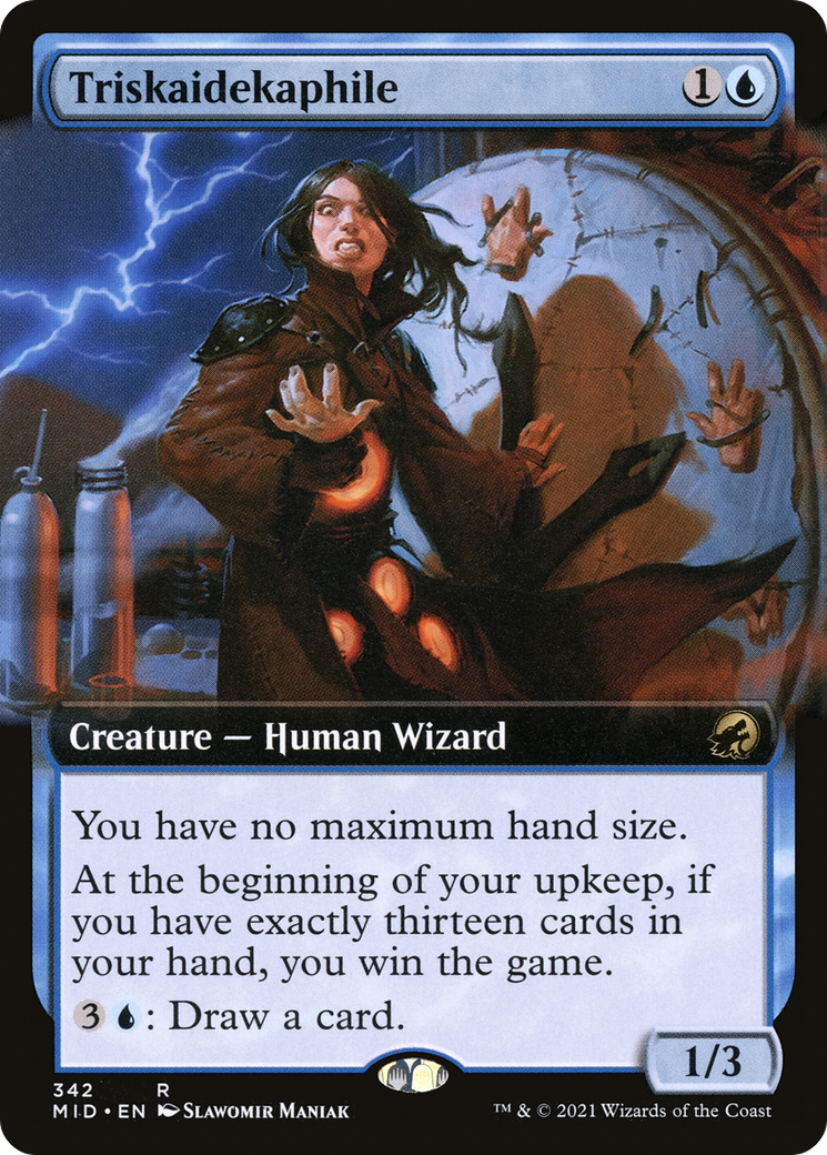 Triskaidekaphile (MID-342) - rare: (Extended Art) - Foil