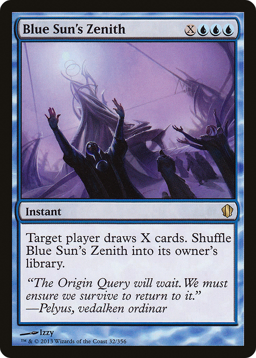 Blue Sun's Zenith (C13-032) - rare