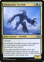 Abominable Treefolk (MH1-194) - uncommon - Foil