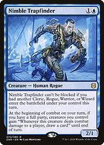 Nimble Trapfinder (ZNR-072) - rare - Foil