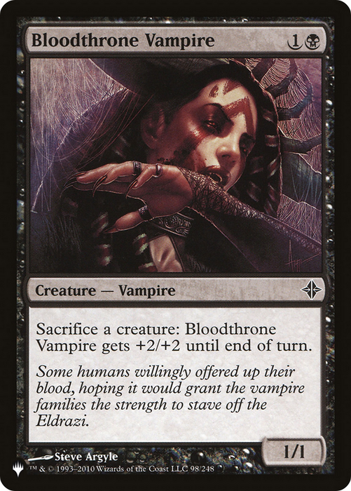 Bloodthrone Vampire (LIST-ROE-98) - common