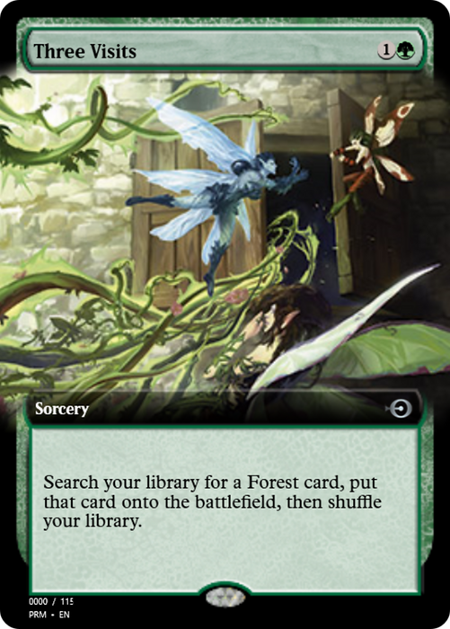 Three Visits (PRM-86116) - uncommon - Foil