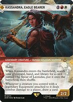 Kassandra, Eagle Bearer (ACR-271) - mythic: (Showcase) (Borderless) - Foil