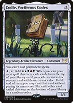 Codie, Vociferous Codex (PPSTX-253P) - rare - Foil
