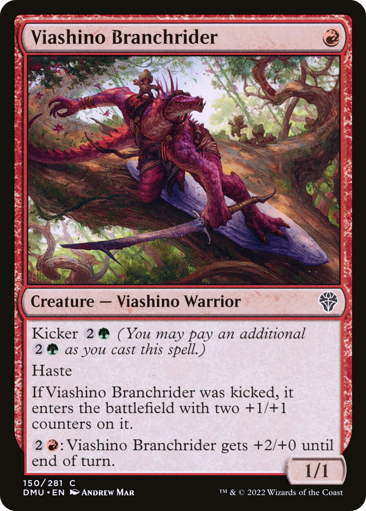 Viashino Branchrider (DMU-150) - common - Foil