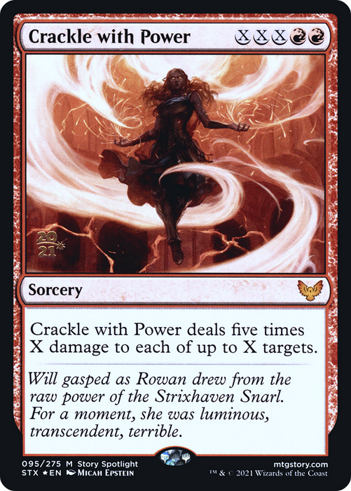 Crackle with Power (PRE-95S) - mythic - Foil