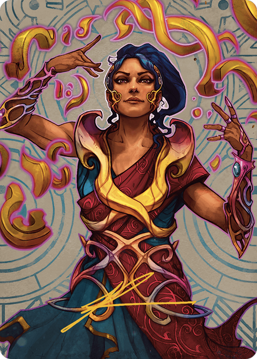 Saheeli, the Sun's Brilliance // Saheeli, the Sun's Brilliance (ALCI-052) - common (Borderless)