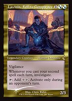 Lavinia, Foil to Conspiracy (CLU-284) - rare - Foil