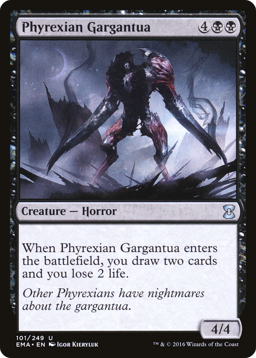 Phyrexian Gargantua (EMA-101) - uncommon - Foil