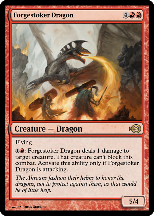 Forgestoker Dragon (PRM-51920) - rare - Foil