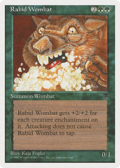 Rabid Wombat (CHR-067) - uncommon