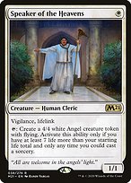 Speaker of the Heavens (M21-038) - rare - Foil