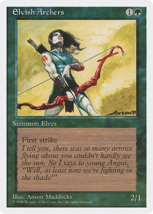 Elvish Archers (2PS-041) - rare