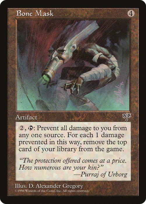 Bone Mask (MIR-295) - rare