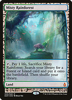 Misty Rainforest (EXP-025) - mythic - Foil