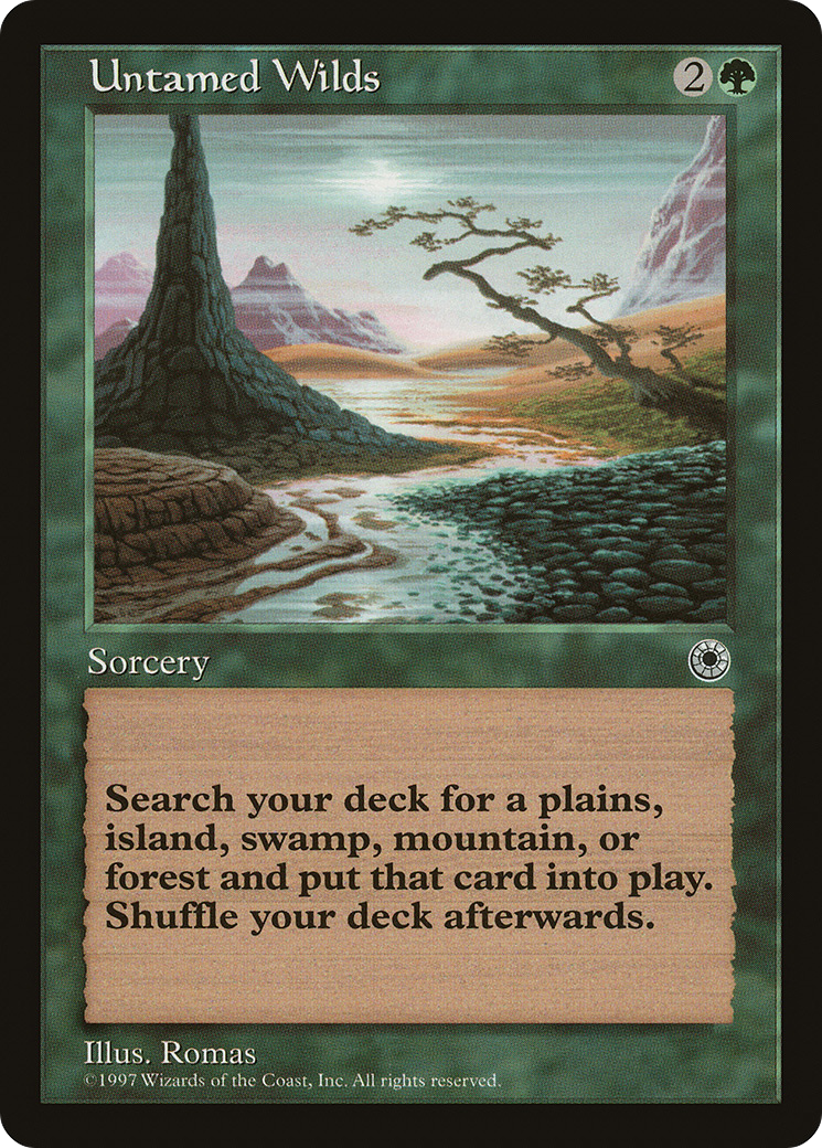Untamed Wilds (POR-191) - uncommon