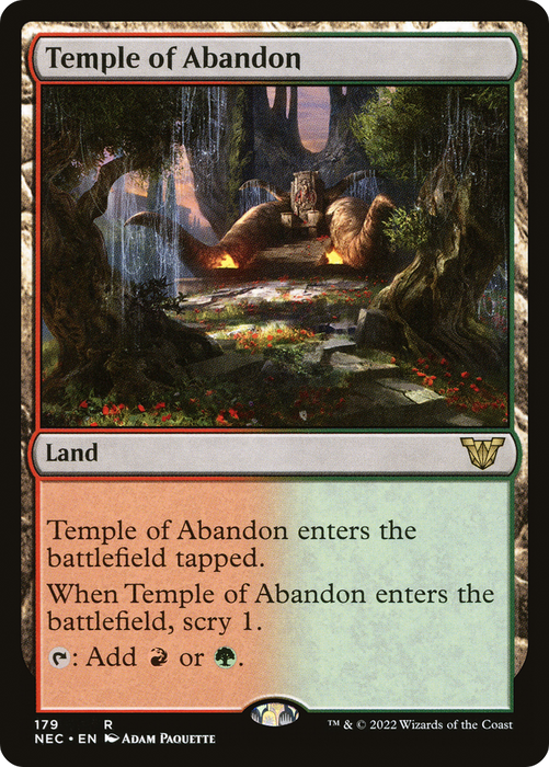 Temple of Abandon (NEC-179) - rare