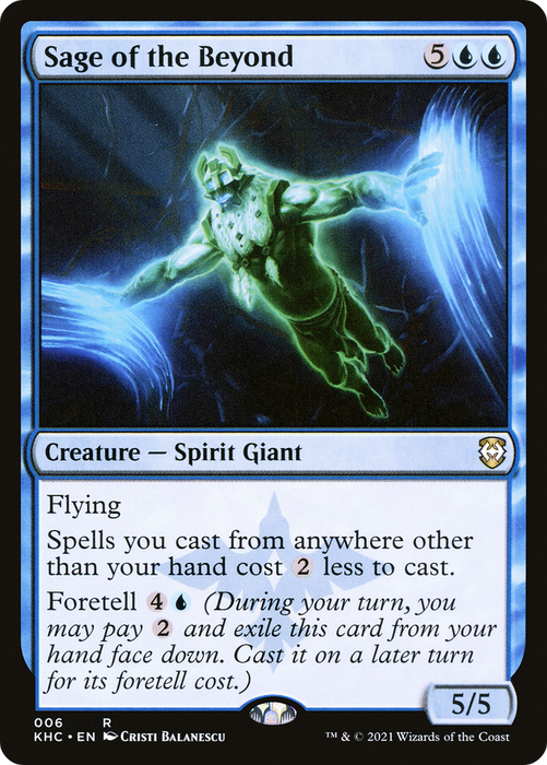 Sage of the Beyond (KHC-006) - rare