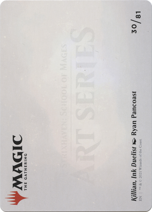 Killian, Ink Duelist // Killian, Ink Duelist (ASTX-030) - common (Borderless)