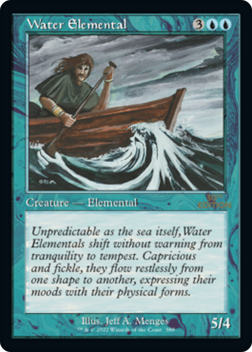 Water Elemental (30A-388) - uncommon
