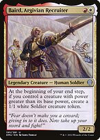 Baird, Argivian Recruiter (DMU-195) - uncommon - Foil