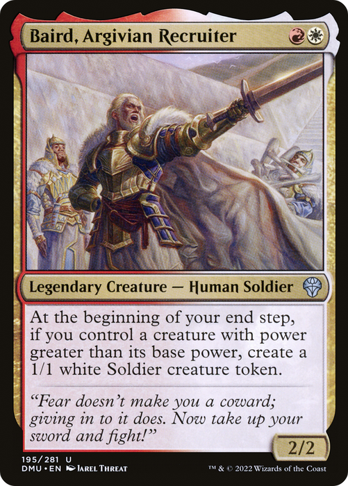 Baird, Argivian Recruiter (DMU-195) - uncommon