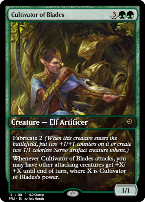 Cultivator of Blades (PRM-62219) - rare - Foil