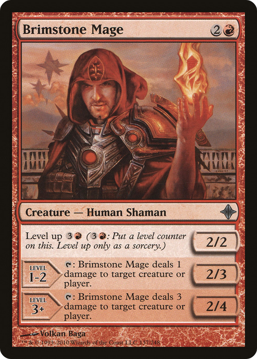 Brimstone Mage (ROE-137) - uncommon - Foil