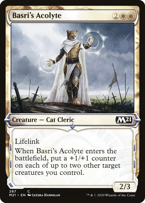 Basri's Acolyte (M21-287) - common: (Showcase)