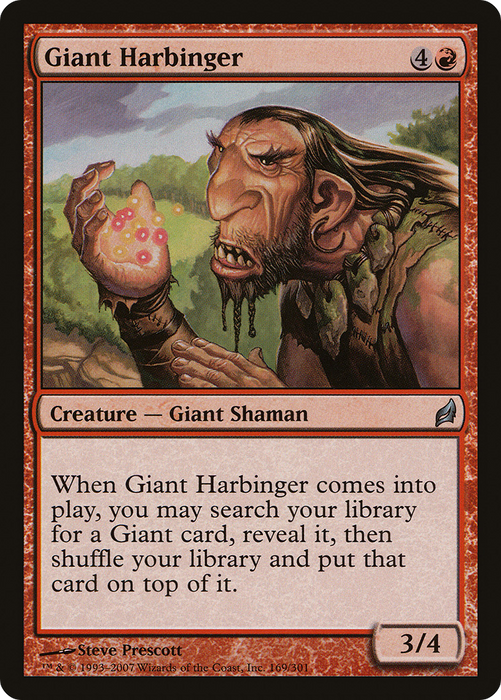 Giant Harbinger (LRW-169) - uncommon - Foil