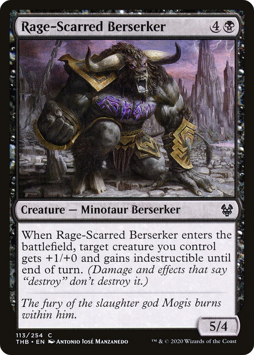 Rage-Scarred Berserker (THB-113) - common - Foil