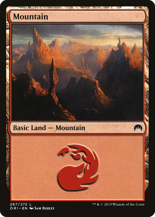 Mountain (ORI-267) - common - Foil