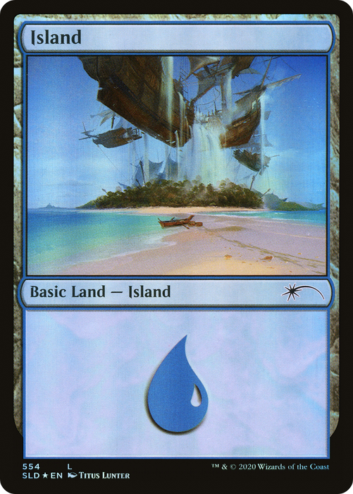 Island (SLD-554) - common - Foil