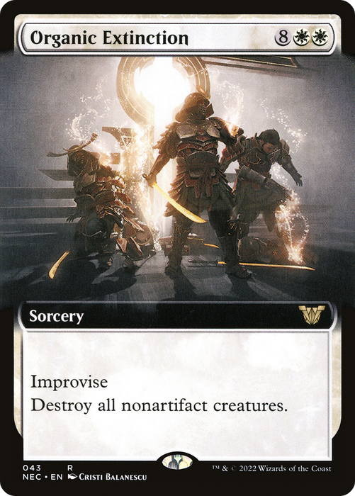 Organic Extinction (NEC-043) - rare: (Extended Art)