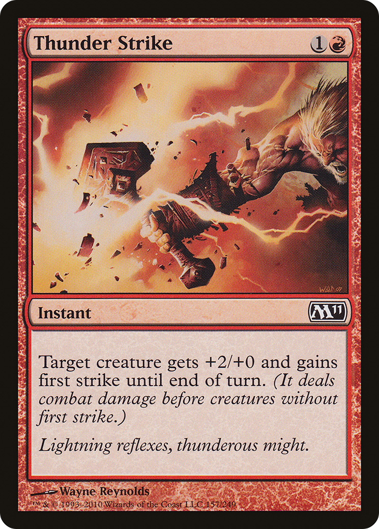 Thunder Strike (M11-157) - common