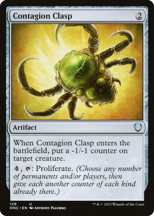 Contagion Clasp (ONC-129) - uncommon