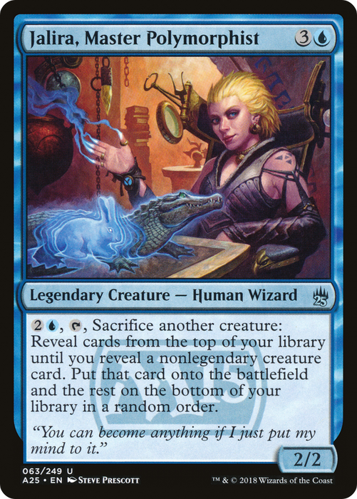 Jalira, Master Polymorphist (A25-063) - uncommon