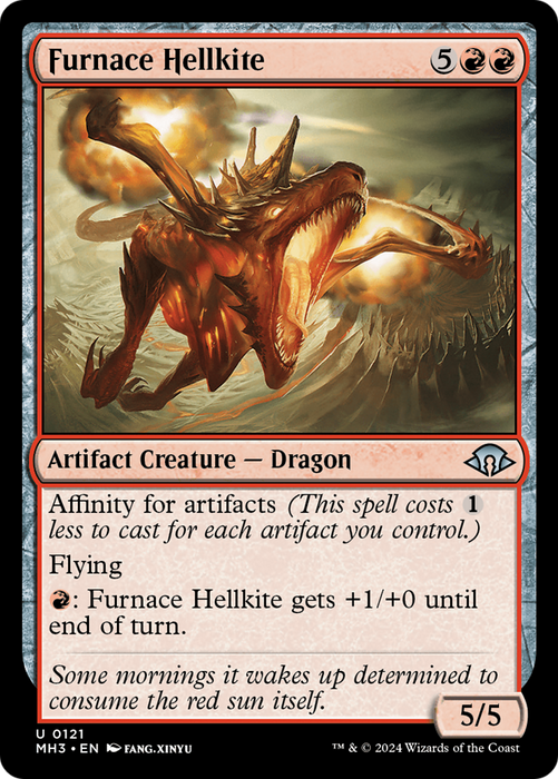 Furnace Hellkite (MH3-121) - uncommon - Foil