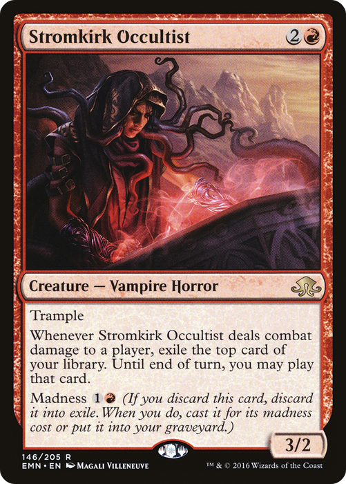 Stromkirk Occultist (EMN-146) - rare - Foil