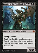 Razaketh, the Foulblooded (AKR-120) - mythic