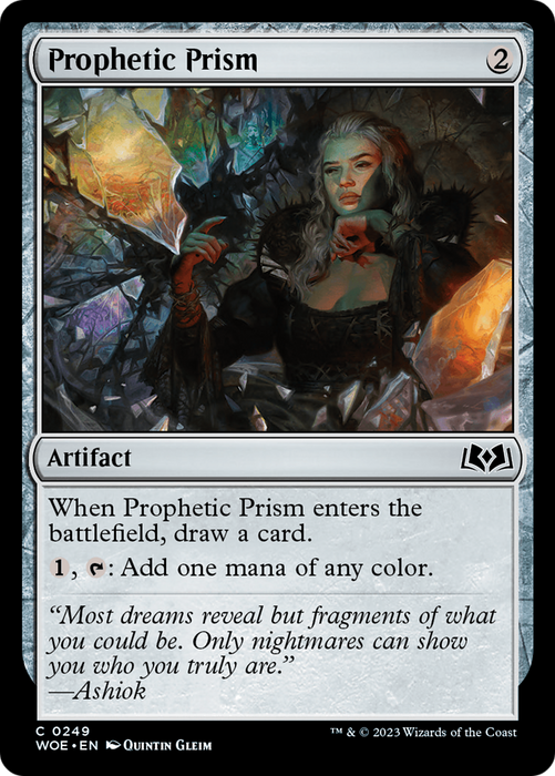 Prophetic Prism (WOE-249) - common - Foil