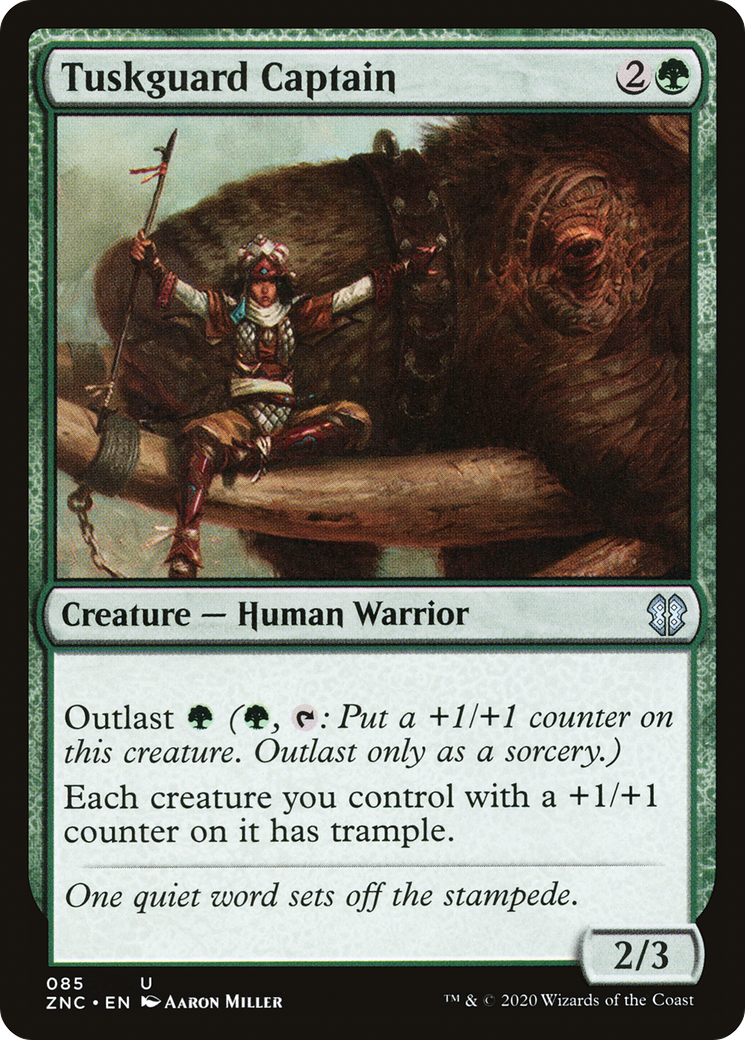 Tuskguard Captain (ZNC-085) - uncommon